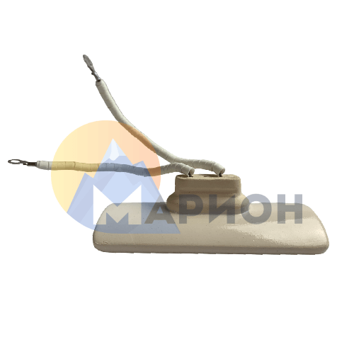 Нагреватель керамический «вогнутый» 0.125 кВт, 230 В, 122х60 мм